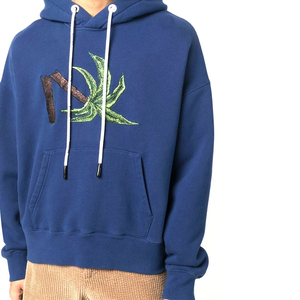 Sudadera con Capucha Personalizada de Felpa 100% Algodón, Estilo Urbano, Unisex, con Bolsillo y Logotipo Bordado Premium - Product Image 5