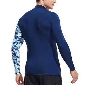 Rashguard MMA sur mesure pour homme - Manches longues, impression numérique écologique, séchage rapide, respirant, léger, vêtement de compression - Product Image 2