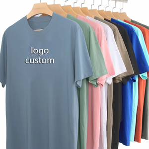 เสื้อยืดคอกลมแขนสั้นผู้ชาย พิมพ์ลายโลโก้ด้านหน้า ผ้าคอตตอนเจอร์ซีย์ 100% 150 กรัม พิมพ์ซิลค์สกรีน แห้งเร็ว ระบายอากาศได้ดี - Product Image 1