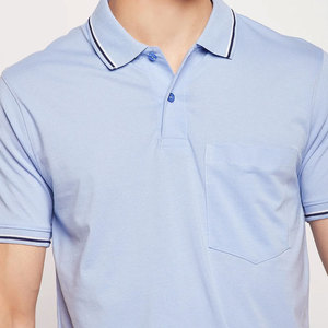 Camiseta Polo Deportiva Personalizada de Alta Calidad para Hombre con Bolsillo, Casual, 100% Algodón, Venta al Por Mayor, Camisetas Polo para Hombre de Alta Calidad - Product Image 5