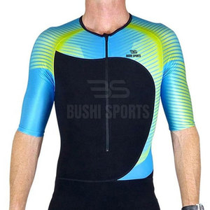 Combinaison de triathlon d'extérieur avancée avec panneaux en maille respirante et combinaison de triathlon haut de gamme pour activités sportives - Product Image 5