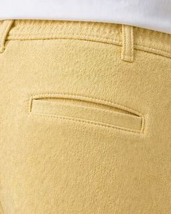 Men Mustard Yellow Slim Fit Casual <b>Jogger</b> Pants Elastic Waist Drawstring Trousers Soft Fabric Streetwear Comfortable Daily Wear - Product Image 4