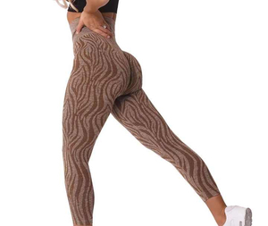 New Fashionable High Quality Women Yoga Leggings Comfortable Custom Logo/colors Top Trending Women Leggings With Light Weight - Product Image 5