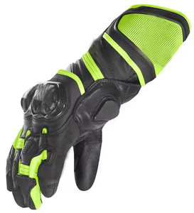 Gants de moto de course sur mesure à doigts complets, coupe-vent, respirants, légers, compatibles écran tactile, en cuir PU, pour le cyclisme sportif - Product Image 4