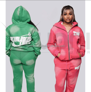 ชุดวอร์มผ้าฝ้าย100% สำหรับผู้ชายเสื้อฮู้ดแขนยาวมีฮู้ดผ้า3D พับเก็บได้สำหรับฤดูหนาวโลโก้ออกแบบได้เองเป็นมิตรกับสิ่งแวดล้อม - Product Image 3