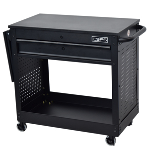 Armoire à outils CSPS 80,5 cm 1 tiroir en acier inoxydable avec roulettes Capacité de charge 135 kg Moderne ODM/OEM Personnalisable Garantie 2 ans - Product Image 3