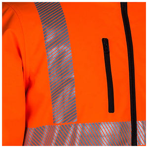 Ropa de Trabajo Fluorescente Reflectante con Certificación CE, Impermeable, de Poliéster, Unisex, para Trabajadores de Turno Nocturno, Pedidos Pequeños Disponibles - Product Image 3