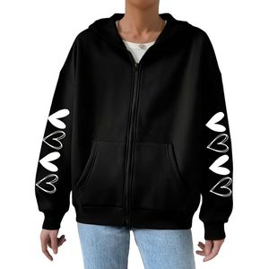 Sudaderas con Capucha Gruesas de Invierno para Mujer, Sudaderas de Forro Polar Personalizadas - Product Image 1
