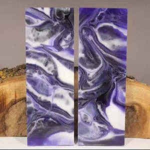 Fabrication indienne de plaquettes de manche de couteau en résine époxy de haute qualité, matériaux pour manches de couteau en résine époxy - Product Image 5