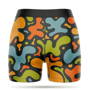 <b>Men's</b> <b>Compression</b> <b>Shorts</b> Mid Waist Quick Dry Spandex Polyester <b>Short</b> <b>Shorts</b> Casual Style Elastic Waist - Product Image 2
