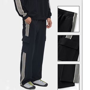 Pantalones Deportivos de Pierna Recta de Lona Gruesa de 350 g/m² de Alta Calidad Personalizados al por Mayor, Pantalones Jogger Oversize para Hombre, Estilo Urbano, Ecológicos - Product Image 2