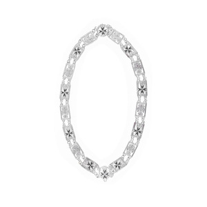 Collar Masónico Tradicional de Lujo con Cadena de Malta, Emblemas de Cruz de Malta en Metal Plateado con Baño de Oro, Caballeros Templarios - Product Image 1