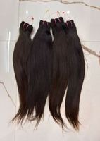 Rambut India Mentah Mewah, Rambut India Mentah Lurus, Ekstensi Rambut India Mentah Dari Produsen India Dengan Harga Grosir