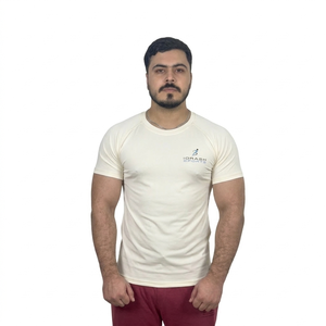 เสื้อรัดกล้ามเนื้อแขนสั้นผู้ชาย พร้อมโลโก้แบบกำหนดเอง - Product Image 4