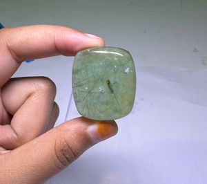 Hermosas Piedras de Prehnita Cabujón Hechas a Mano, Lote de Gemas de Jaspe Verde Natural para la Fabricación de Joyas, Oferta en Prehnita - Product Image 4