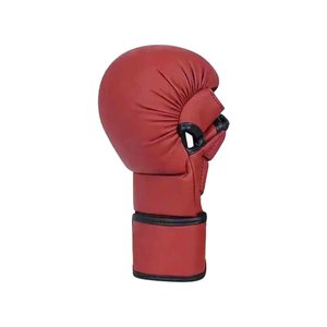 ถุงมือ MMA สำหรับฝึกซ้อม คุณภาพพรีเมียม ราคาขายส่ง RTS สีแดง ออกแบบได้ตามต้องการ สวมใส่สบายสำหรับเยาวชน รุ่น MS-MZ-CGG-06 - Product Image 3