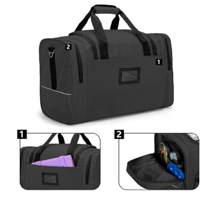 Maletín Médico de Alto Rendimiento, Bolsa Médica Resistente de Oxford con Panel de Instrumentos Plegable para el Cuidado de la Salud - Product Image 4