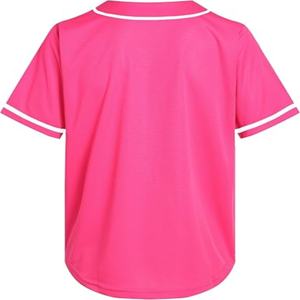 Elegante camiseta de béisbol para hombres con colores sublimados y números impresos personalizados para ropa de equipos deportivos - Product Image 2