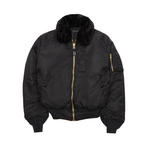 Veste bomber longue et fine sur mesure en gros, veste d'hiver pour homme de haute qualité, coupe-vent - Product Image 2