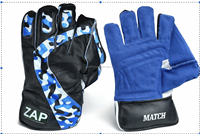 Gants de gardien de but ZAP Match Small Junior, couleur personnalisée, cuir cousu à la main, rembourrage en caoutchouc, légers, durables, confortables