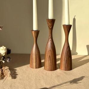 Support de bougie religieux en bois rustique fait main, style campagnard, écologique, pour les célébrations de Pâques - Product Image 5