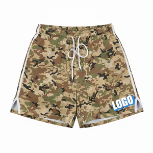 Shorts Personalizados de Poliéster y Spandex Tejido para Hombre, Shorts de Secado Rápido al por Mayor, Shorts de Baño, Shorts de Playa, Shorts Casuales de Malla para Hombre - Product Image 4