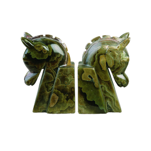 Sujetalibros de mármol de diseño moderno (MROMBE-007) Sujetalibros de alta calidad con nuevo diseño para el hogar, la sala de estudio y la sala de estar - Product Image 4