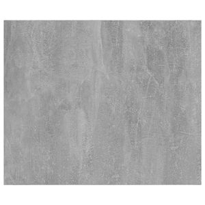 Set di 4 Mensole in Legno Ingegnerizzato Grigio Cemento, Scaffali Medi da Parete e Espositivi - Product Image 4