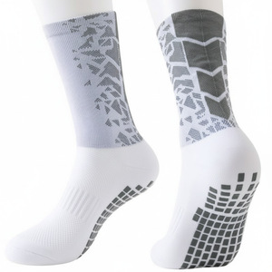Professional Football <b>Socks</b> for Men Mid Calf <b>Socks</b> with Thickened Towel Bottom and Anti Slip Rubber Dots for Soccer <b>Training</b> - Product Image 3
