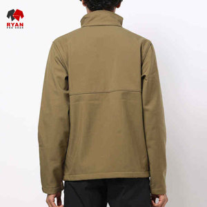 Chaqueta Softshell de Diseño Personalizado Ryan Pro Gear para Hombre, Tejido Transpirable, Cierre de Cremallera con Logotipo Personalizado, Ropa Casual - Product Image 2