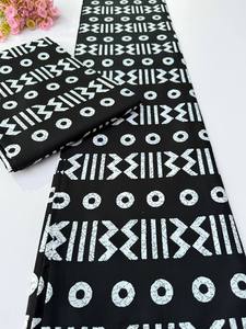 Impresión de cera Africana personalizada de alta calidad de Camerún y tela de algodón Ankara para vestidos atrevidos ropa elegante y moda hecha a mano - Product Image 3