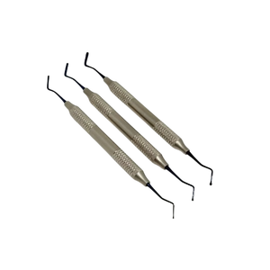 Kit de Levantamiento de Seno para Implantes Dentales, Instrumentos Quirúrgicos de Acero Inoxidable con Empuñadura Moleteada Plateada para Injerto Óseo, para Clínicas Profesionales - Product Image 1