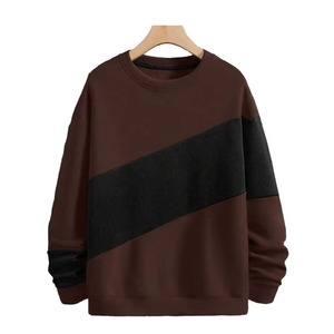 เสื้อสเวตเชิ้ตคอกลมโอเวอร์ไซส์สำหรับผู้หญิง โลโก้ด้านหน้า ผ้าระบายอากาศ เป็นมิตรกับสิ่งแวดล้อม แขนยาว ผ้าฝ้ายถัก 100% เหมาะสำหรับใส่ในฤดูหนาว - Product Image 1