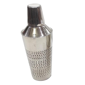 Shaker à cocktails professionnel en cuivre 750 ml, shaker Cobbler en acier inoxydable, ensemble d'accessoires de bar, mélangeur à Martini personnalisé avec logo pour bar et fêtes - Product Image 3