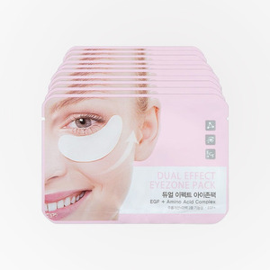 แผ่นมาส์กใต้ตาเพิ่มความชุ่มชื้น Daycell Deycell Re DNA Dual Effect Eye Zone Pack 2 มล. x 10 แผ่น ผลิตในเกาหลี - Product Image 1
