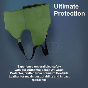 Protector Inguinal Ajustable de Cuero, Cómodo y Transpirable para Hombres, Adecuado para Entrenamiento de Artes Marciales, Boxeo, Fitness y Competencia - Product Image 6