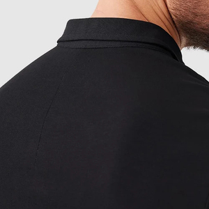 Polo de golf imprimé de haute qualité pour hommes, ultra respirant avec boutons pression - Product Image 5