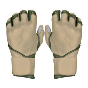 Guantes de Bateo de Béisbol Personalizados con Puño Largo, Guantes Deportivos de Cuero de Alta Calidad al por Mayor, Cómodos y Duraderos - Product Image 5