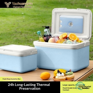 Nevera Portátil Pequeña para Camping, Conservación de Alimentos, Incubadora de Cubitos de Hielo, Refrigerador Comercial, Cubo de Hielo para Coche - Product Image 3