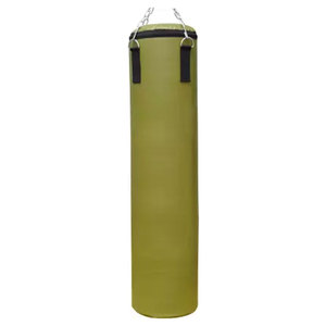 Sacs de frappe haute densité en cuir avec rembourrage mixte, panneaux renforcés, durables, antidérapants, forme stable pour entraînement régulier - Product Image 1