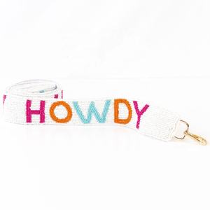 Correa de Bolso Rectangular de Algodón con Cuentas de Cristal Personalizada Estilo Deportivo Hecha a Mano, Accesorio de Bolso Elegante para - Product Image 5