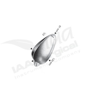 Ensemble d'instruments chirurgicaux professionnels en acier inoxydable de classe I : Spatules abdominales, dépresseurs intestinaux et cuillères à sang manuelles - Product Image 5