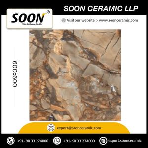 Carreaux de sol en porcelaine brillante Best Selling Digital Mars Rustique 600x600, 10 mm d'épaisseur, imperméables, design rustique, antidérapants - Product Image 2