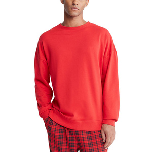Autumn and Winter Men's <b>Pajamas</b> Solid Color V-neck Thick Warm Pijamas High Quality Cotton Sleepwear Custom Logo Home Wear - Product Image 4