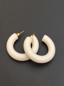 <b>Clear</b> Finish <b>Resin</b> Earrings Transparent Style <b>Resin</b> Earrings Smooth Finish <b>Resin</b> Earrings Custom Factory Wholesale Use <b>Resin</b> - Product Image 4