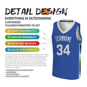 Camisetas de Baloncesto Sublimadas Ligeras Personalizadas de Alta Calidad, Secado Rápido y Transpirables para Equipos Deportivos, para Hombres y Jóvenes - Product Image 5