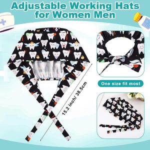OEM Custom Logo Unisex Doctor's Surgical <b>Scrub</b> <b>Caps</b> Stylish Elastic Adjustable Hospital <b>Scrub</b> Quick Dry Breathable Comfortable - Product Image 4