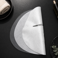 Y180 25GSM Lámina Seca de Spunlace de Punto Cristalino Termosensible que Cambia de Color para Sustrato de Mascarillas Faciales, para Relleno de Marca OEM