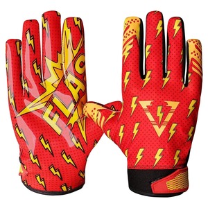 Black White Batting Gloves Breathable <b>Hook</b> And Loop Closure Unisex Adult Training Gloves Knit Fabric - Product Image 6