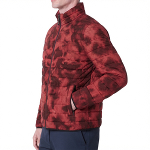 Premium Men's Insulated Eco-Friendly <b>Bubble</b> <b>Coat</b> Stand Winter Padded Jacket Cold Weather Casual Outerwear Front Private Label - Product Image 6